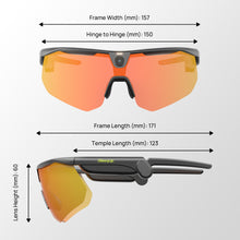 BleeqUp Ranger AI Sports Camera Glasses - Standard Lens