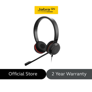 Jabra Evolve 20 SE - Professional corded headset with easy call management and great sound for calls and music