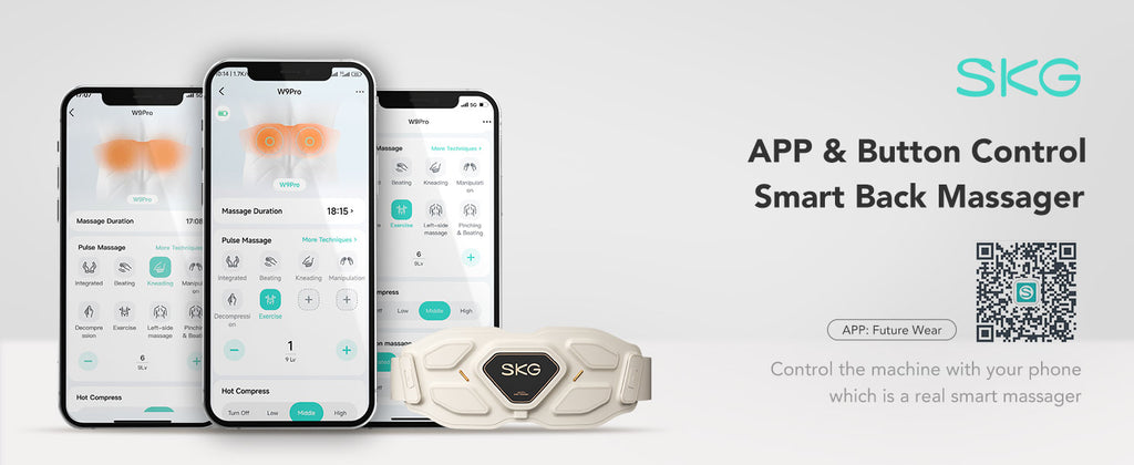 SKG W9 Pro Waist Massager