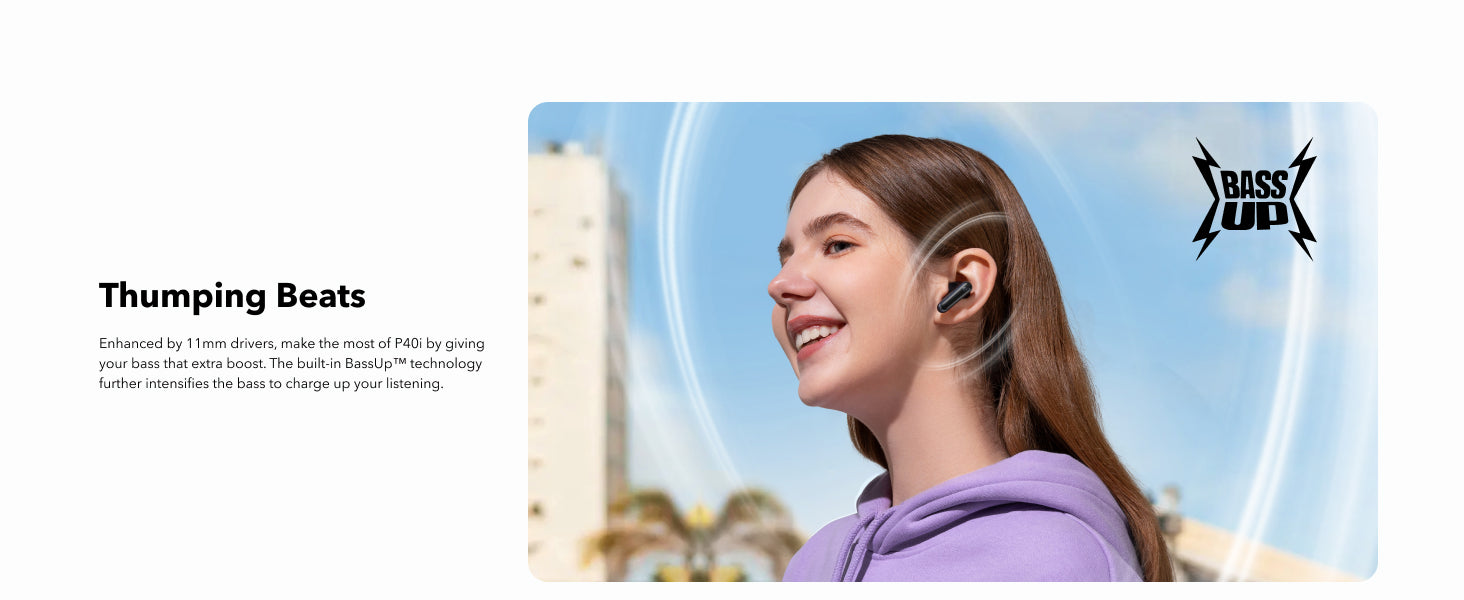 soundcore P40i | Smart ANC True-Wireless Earbuds