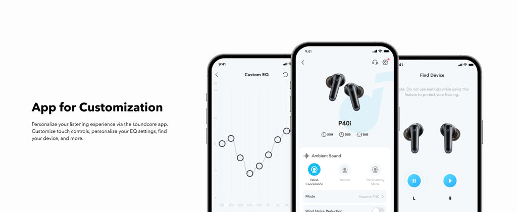 soundcore P40i | Smart ANC True-Wireless Earbuds