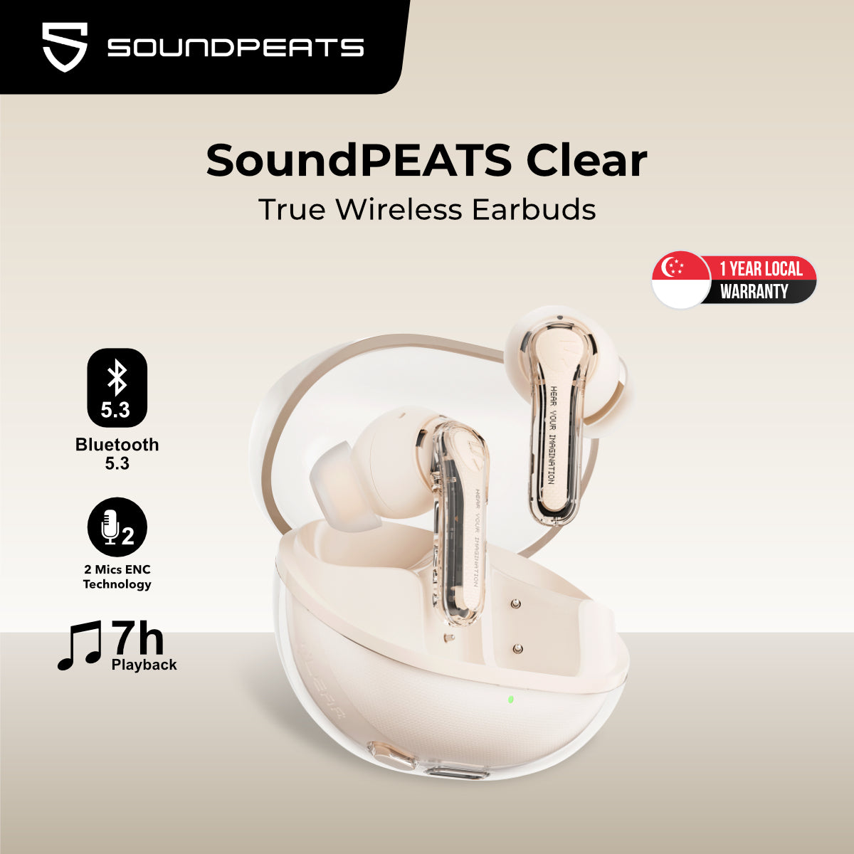 SoundPEATS Clear