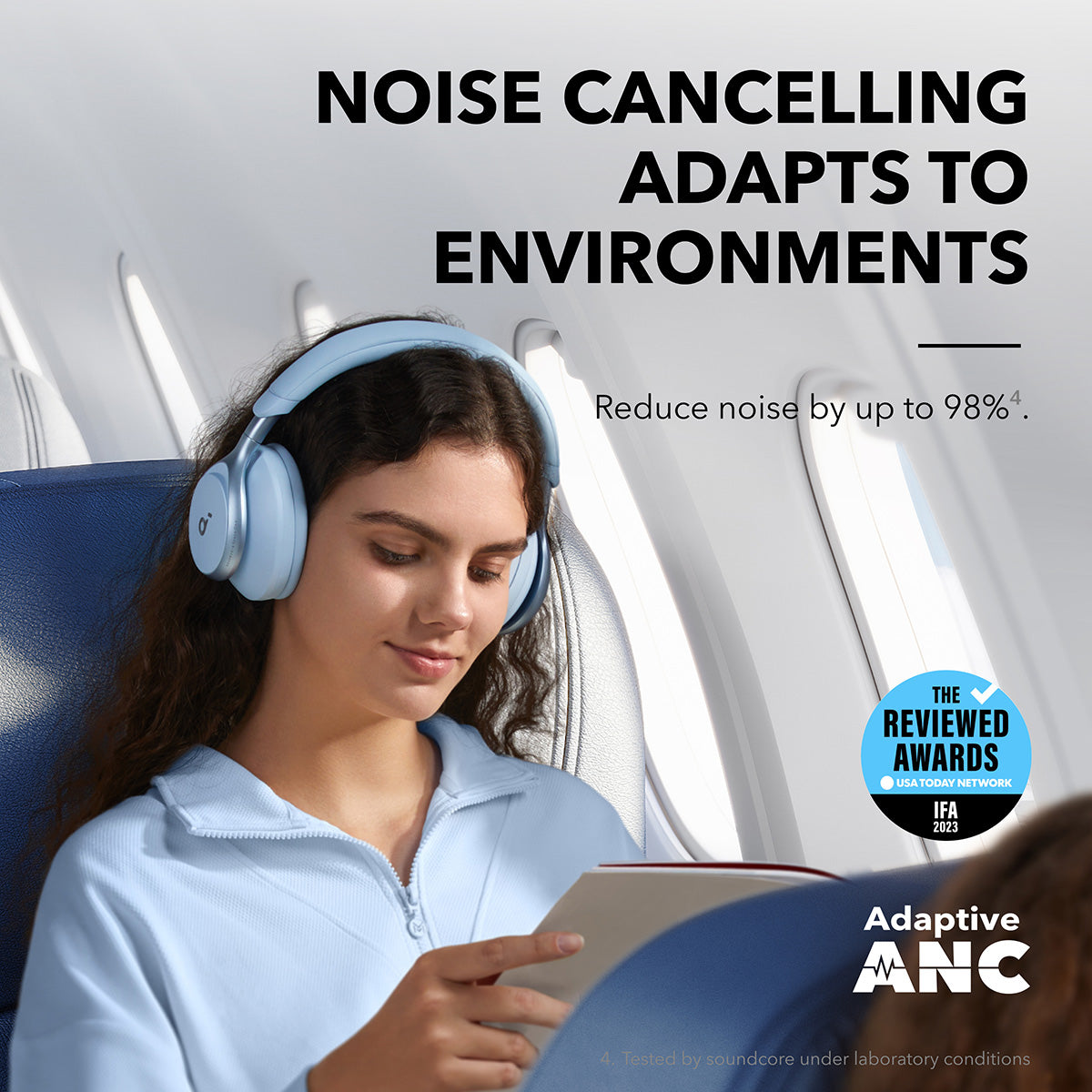 soundcore Space One | Active Noise Cancelling Headphones